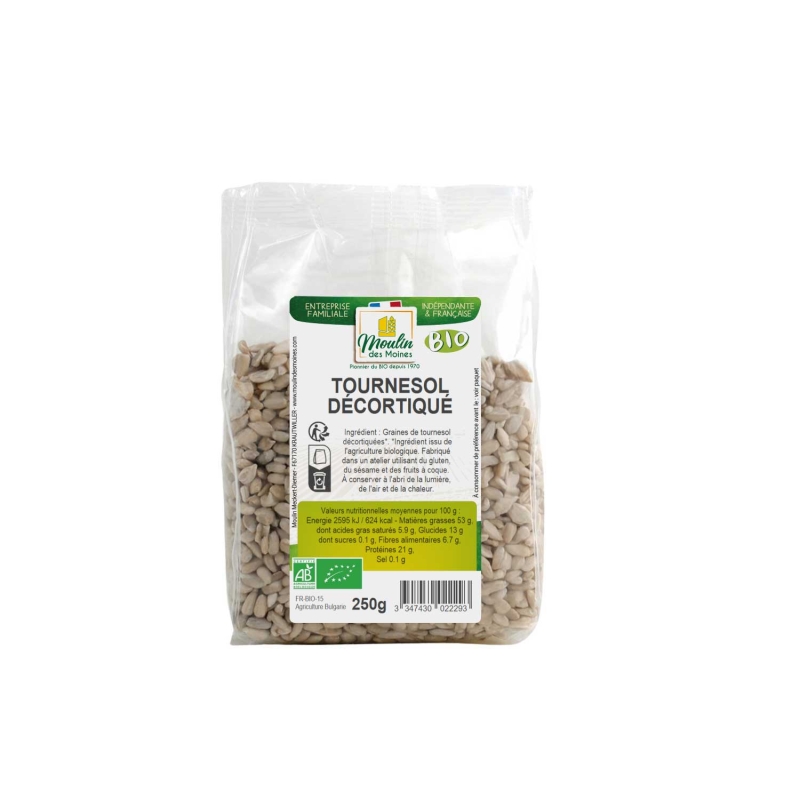 Graines de tournesol bio