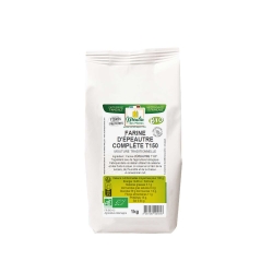 Farine d'épeautre complète T150 bio