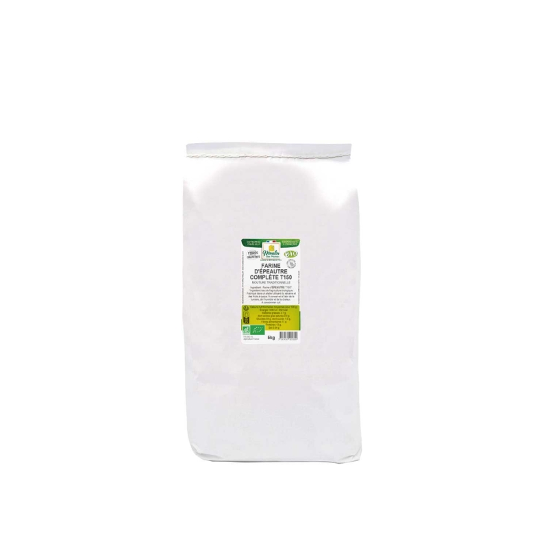 Farine d'épeautre complète T150 en vrac bio