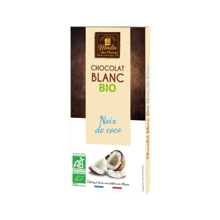 Tablette Chocolat blanc à...