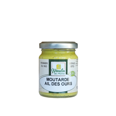 Moutarde ail des ours bio