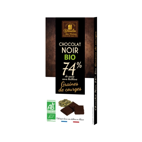 Tablette Chocolat noir 74%...