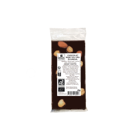 Tablette Chocolat noir 74%...