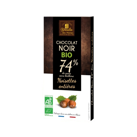 Tablette Chocolat noir 74%...