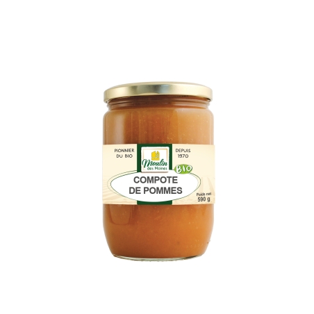 Compote de pomme bio