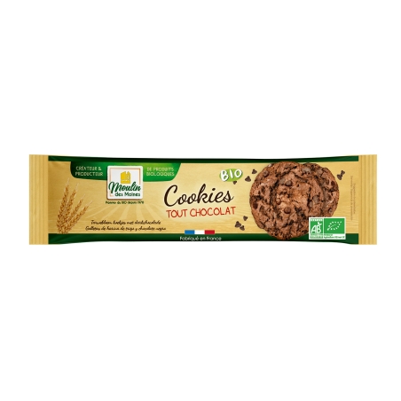 Cookies tout chocolat bio