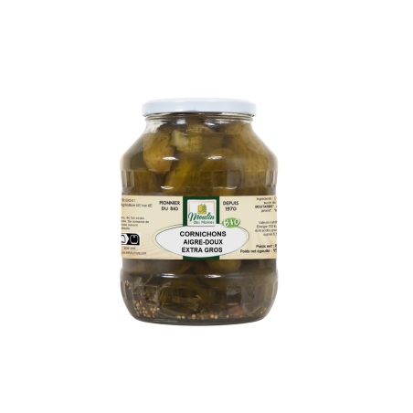Cornichons très gros aigre...