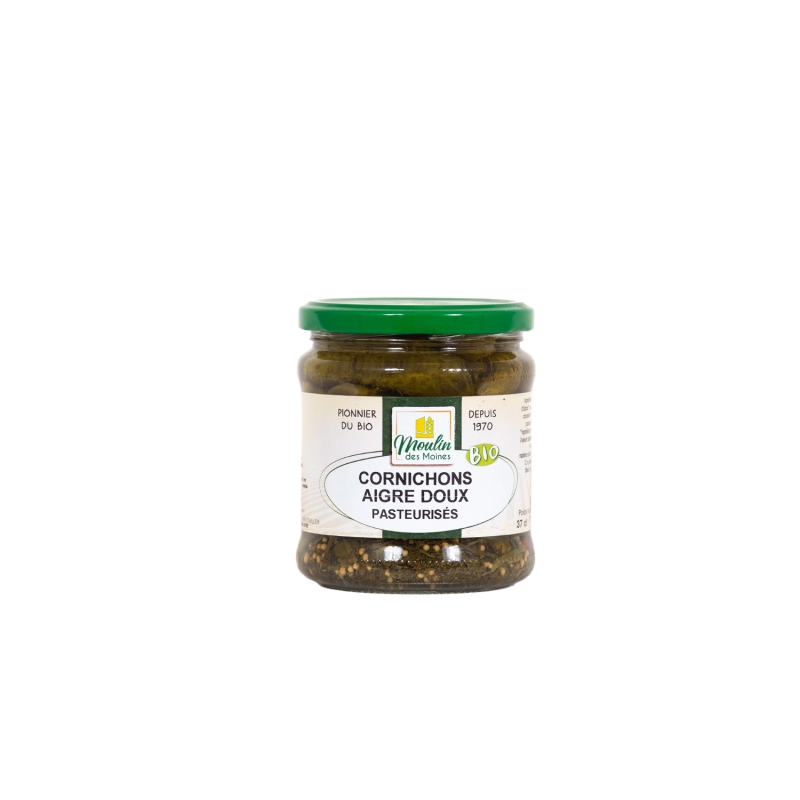 Cornichons aigre doux bio