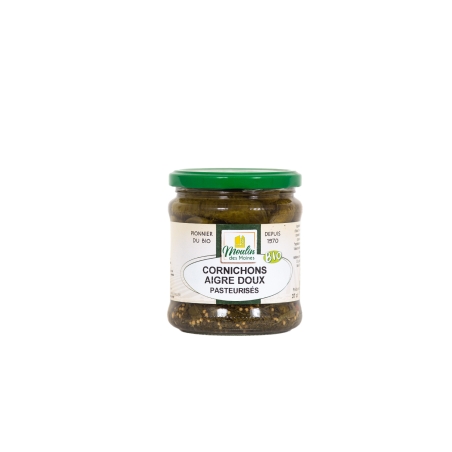 Cornichons aigre doux bio