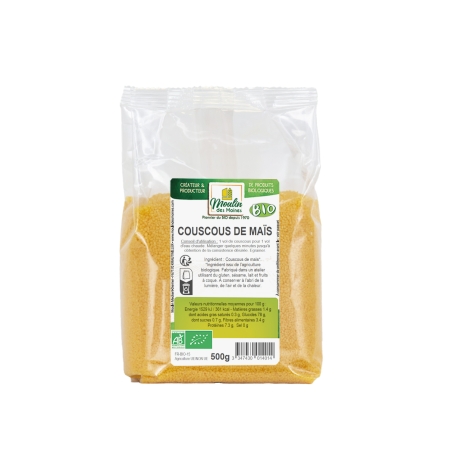 Couscous de maïs bio