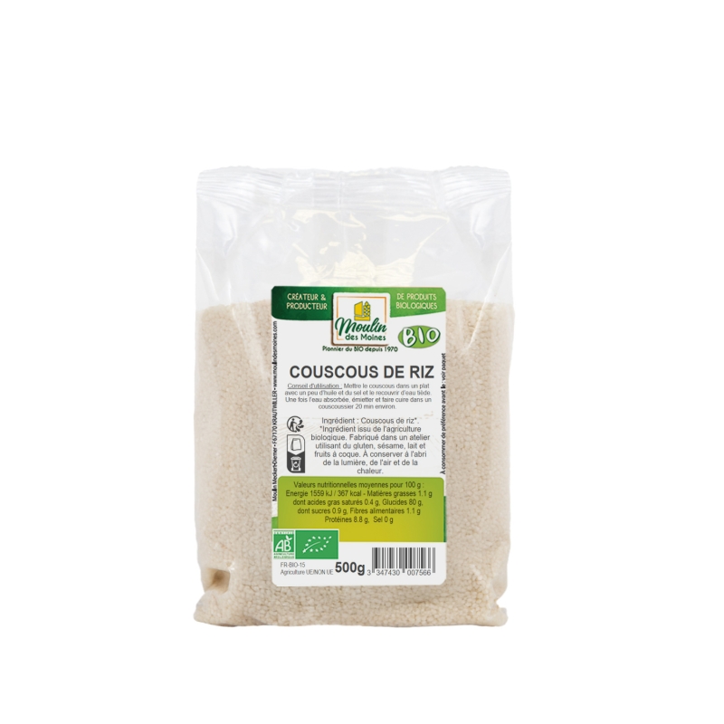 Couscous de riz bio