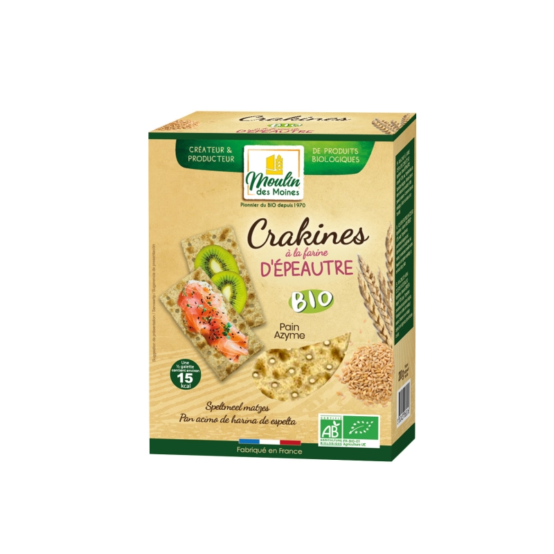 Crakines d'épeautre bio
