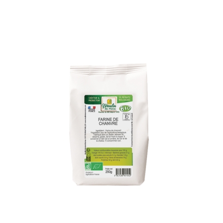 Farine de chanvre 250g...