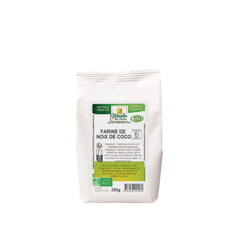 Farine de noix de coco Hildegarde bio