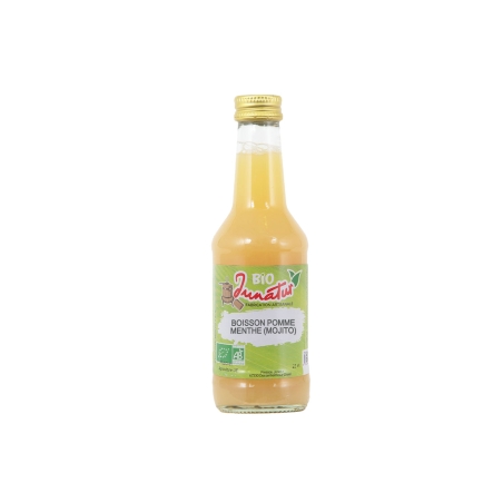 Jus de pomme et mojito bio