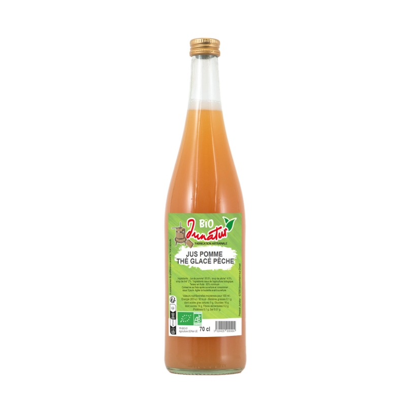 Jus de pomme thé glacé bio