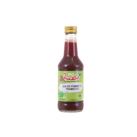 Jus de pomme et framboise bio