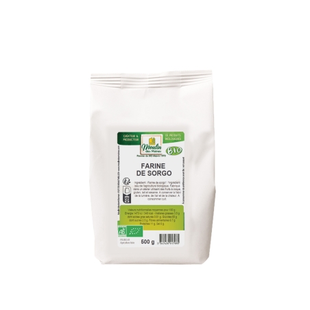 Farine de sorgho bio