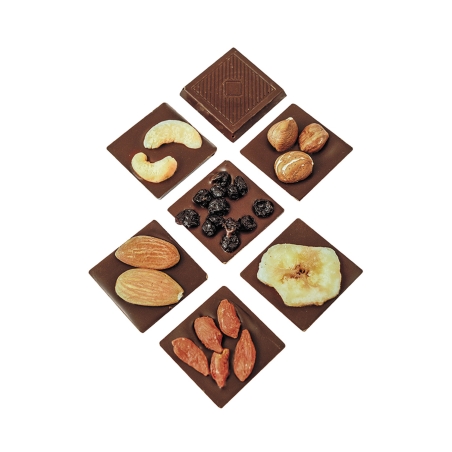 Carrés gourmands chocolat...