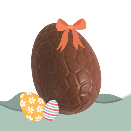 Oeuf chocolat au lait bio