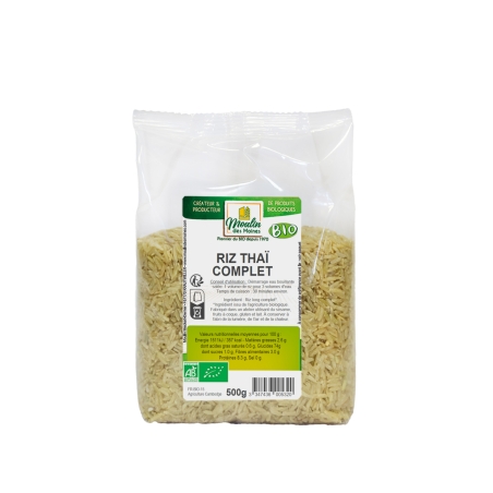 Riz thaï complet bio