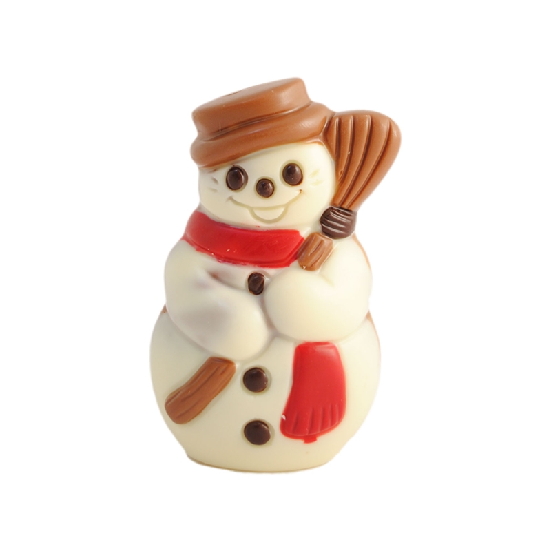 Bonhomme de neige chocolat au lait bio