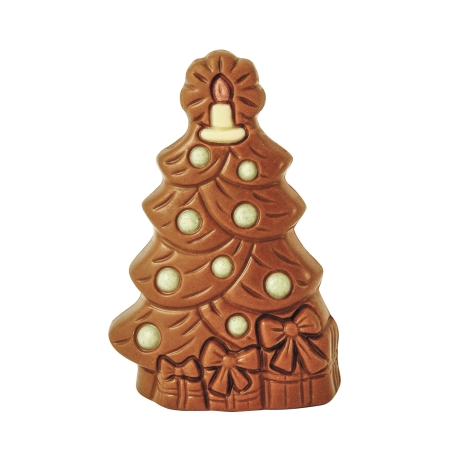 3 sapins chocolat au lait bio