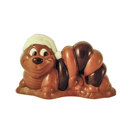 Chenille chocolat au lait bio