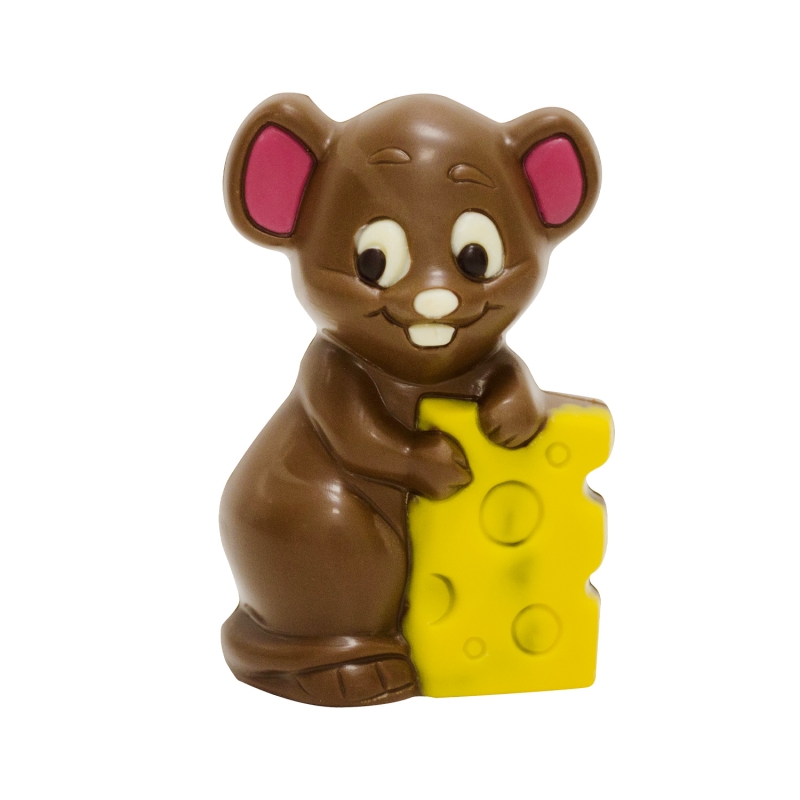 Petite souris chocolat au lait bio