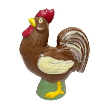 Grand coq chocolat au lait bio