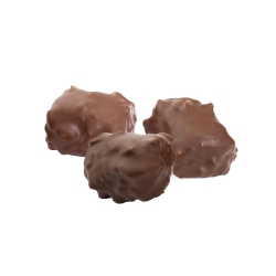 Mini boule mousse chocolat au lait, noir bio