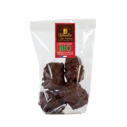 Mini boule mousse chocolat au lait, noir bio