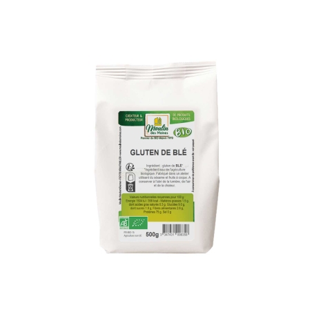Gluten de blé bio