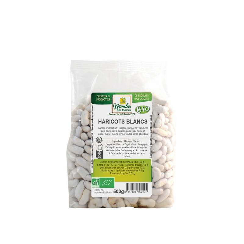 Haricots blancs bio