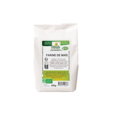 Farine de maïs bio