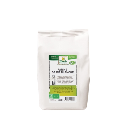 Farine de riz blanc bio
