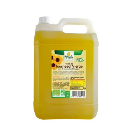 Huile de tournesol vierge...