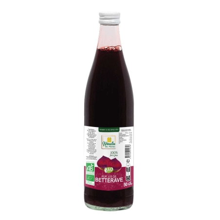 Jus de betterave rouge bio