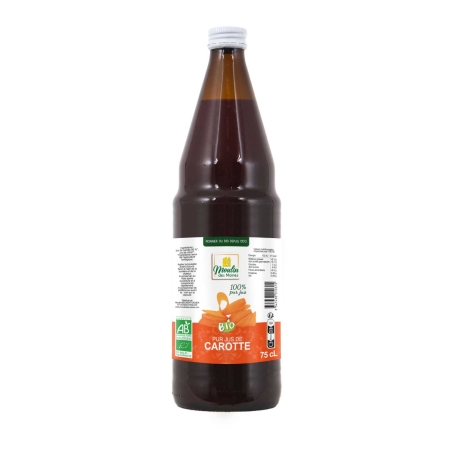 Jus de carotte bio