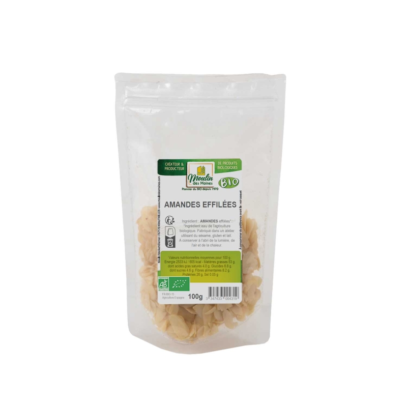 Amandes effilées bio
