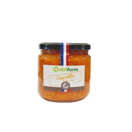 Carottes lactofermentées bio