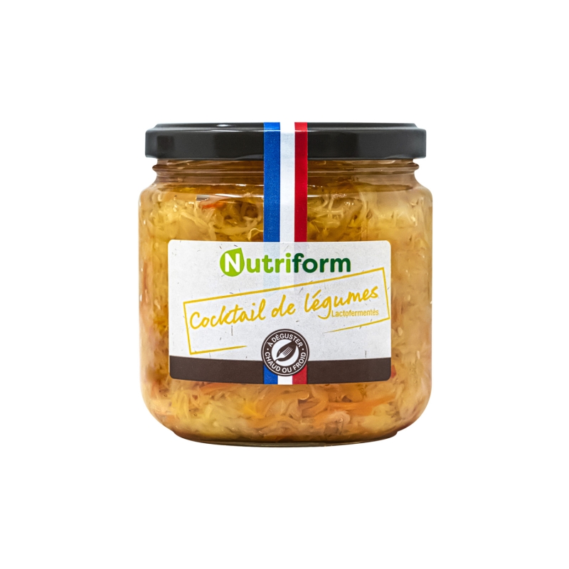 Cocktail de légumes lactofermentés bio