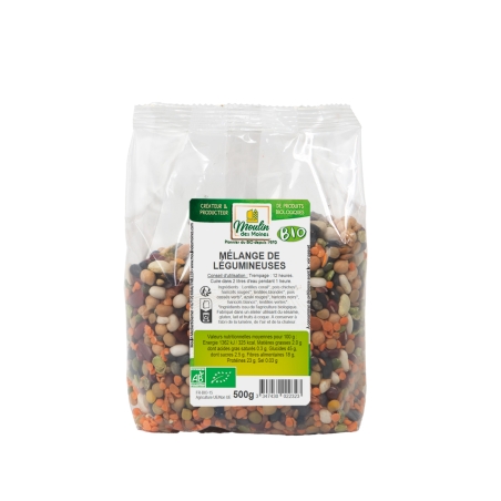 Mélange de légumineuses bio 