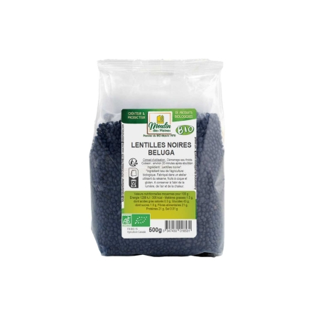 Lentilles noires Beluga bio