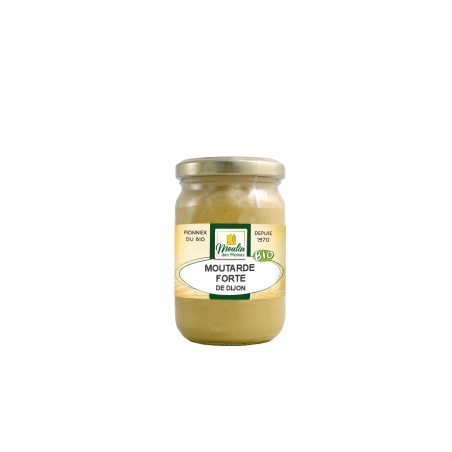 Moutarde de Dijon forte bio