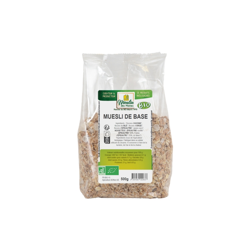 Muesli de base bio