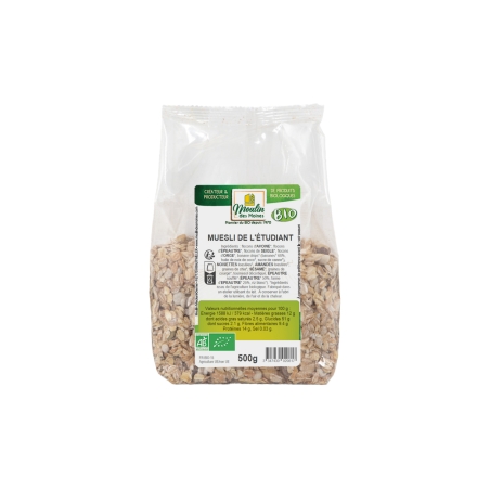 Muesli de l'étudiant bio