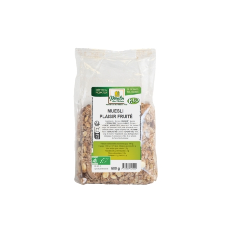 Muesli Plaisir Fruité bio