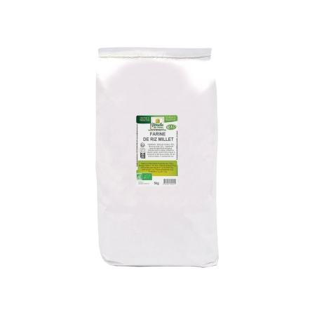 Farine de riz et millet en...