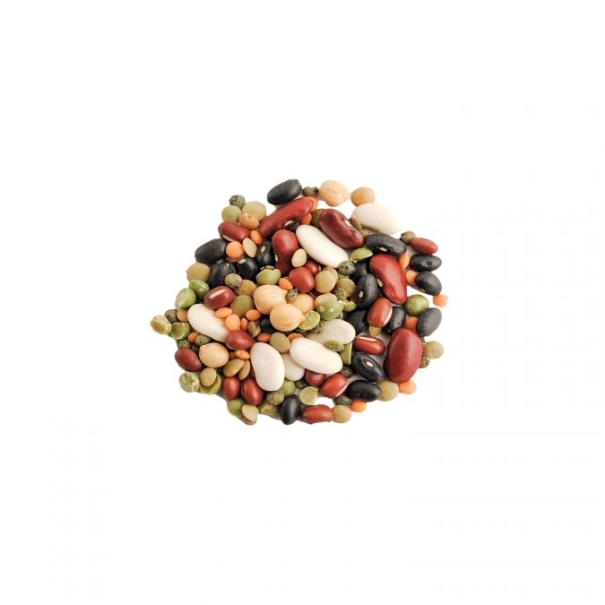 Mélange de légumineuses en vrac bio